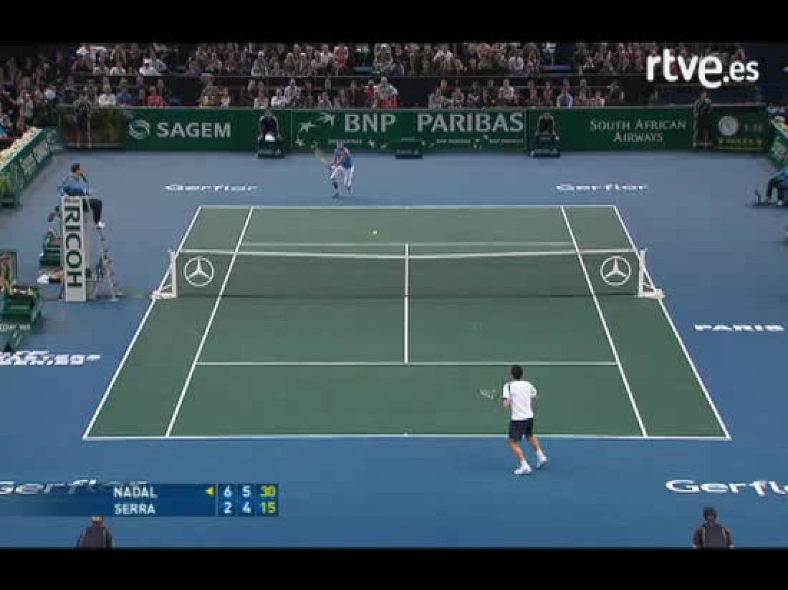 Nadal supera a Serra