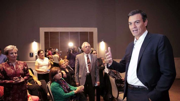 Telediario 1 - Pedro Sánchez inicia en México su gira por Latinoamérica