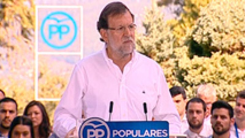 Rajoy sobre el 27S: "No vamos a dejar que nadie convierta a españoles en extranjeros"
