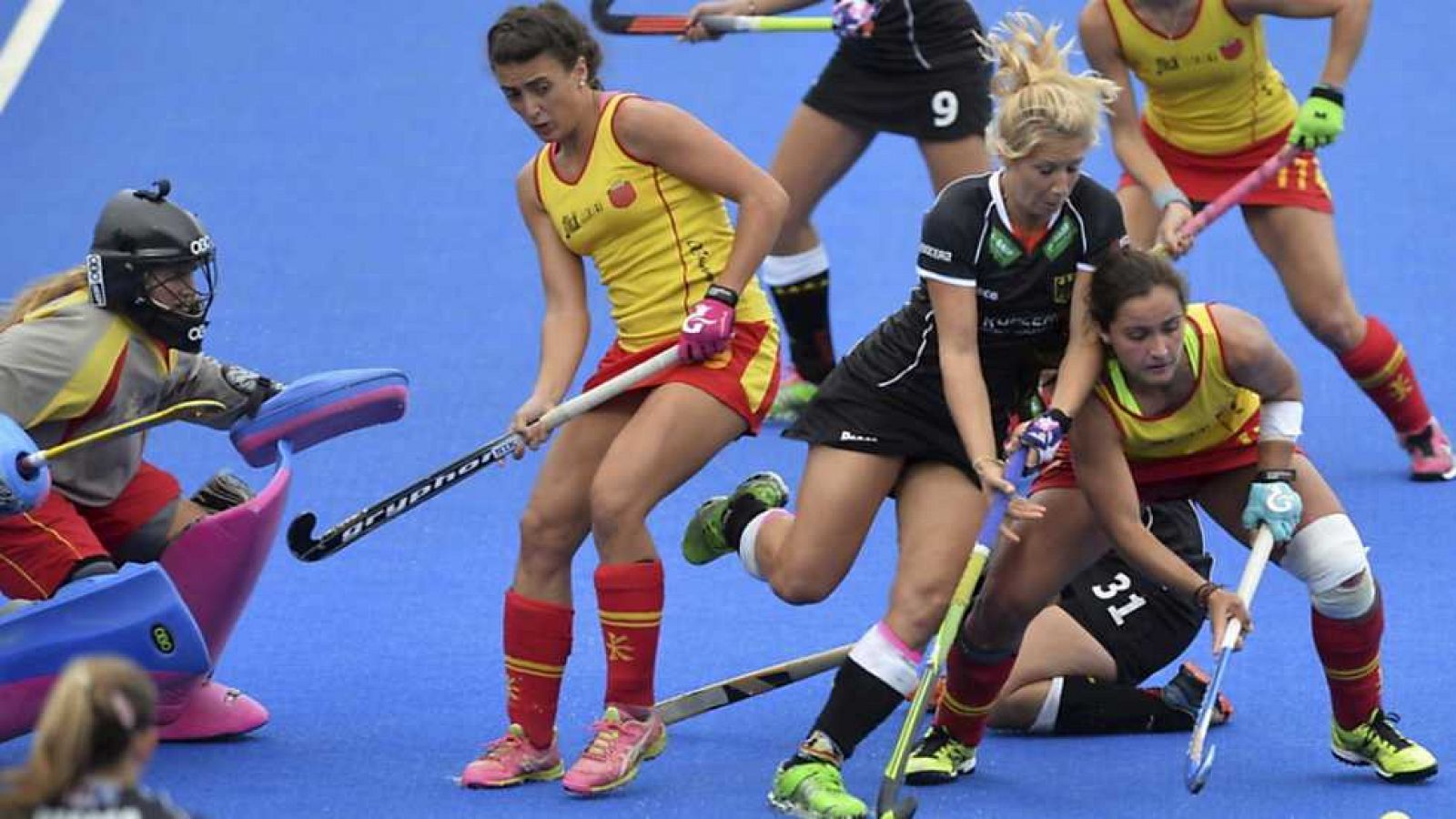 Hockey hierba - Campeonato de Europa Femenino. 3º y 4º puesto: España - Alemania