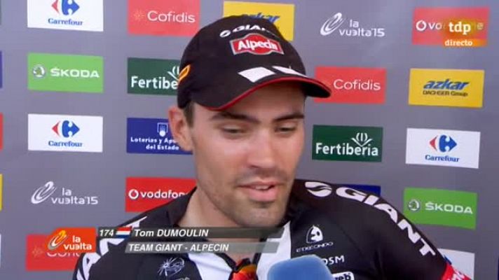 Vuelta ciclista a España - Dumoulin: "Increíble, no podía imaginar algo como esto"