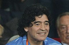 Maradona y Messi, una relación especial