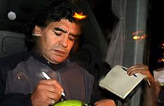 Maradona despacha las críticas