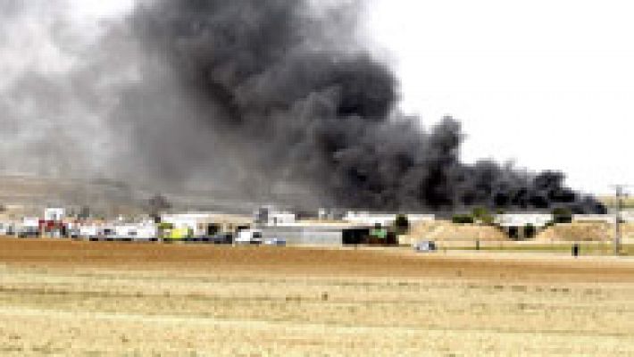 Tres muertos y vrios desaparecidos tras la explosión de una pirotecnia en Zaragoza