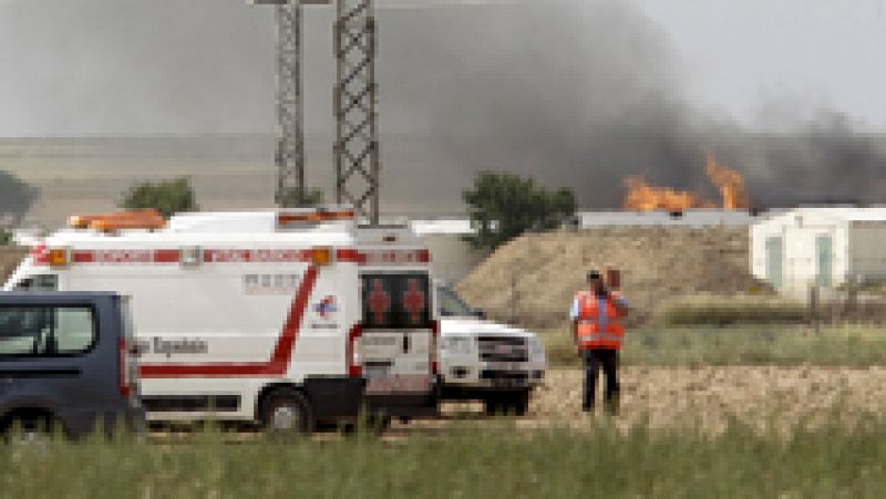Cinco muertos y dos heridos graves en la explosión de una pirotecnia en Zaragoza