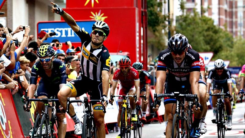 El italiano Kristian Sbaragli, del equipo sudafricano MTN Qhubeka, se ha impuesto en la décima etapa de la Vuelta, disputada entre Valencia y Castellón, de 146,6 kilómetros, en la que el holandés Tom Dumoulin (Giant) mantuvo la camiseta roja de líder