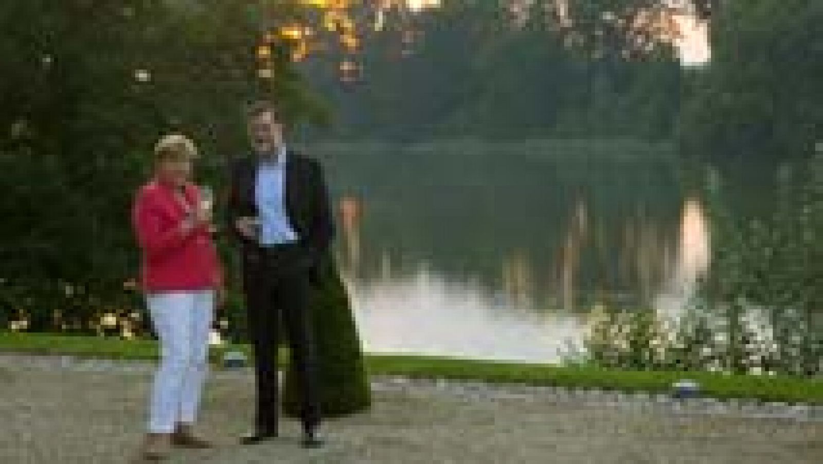 Telediario 1: Merkel recibe a Rajoy para una cumbre informal | RTVE Play