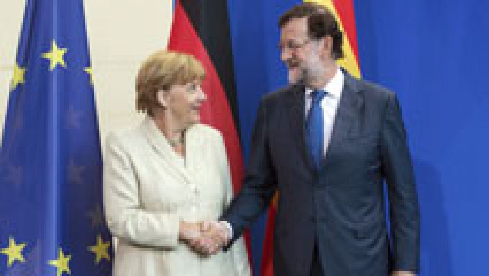 Telediario 1: Merkel pide a Mas que respete la "legalidad nacional e internacional" y la "integridad territorial" | RTVE Play