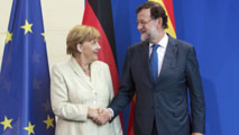 Merkel respalda al gobierno de Rajoy y pide a Mas que respete los pactos de integridad territorial