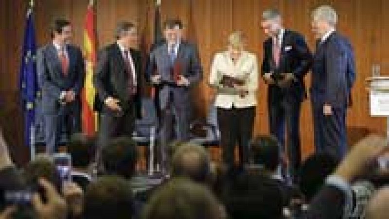 Merkel elogia las reformas económicas que ha puesto en marcha el Gobierno español