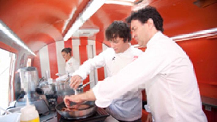 Cocineros al volante - La versión foodtruckera de Pepe, Jordi y Samantha