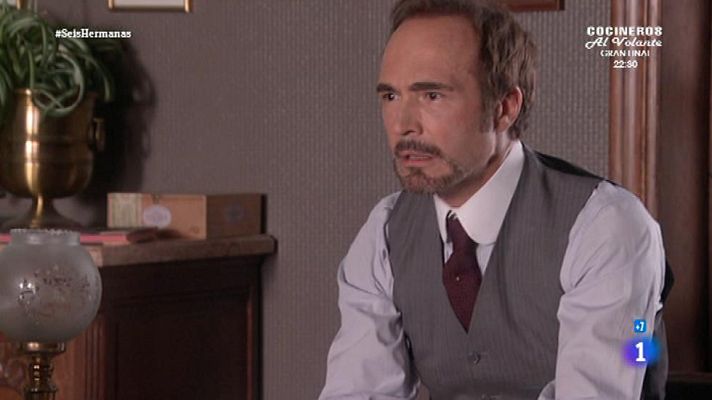 Seis hermanas - Elisa le cuenta a Ricardo que es su verdadero padre