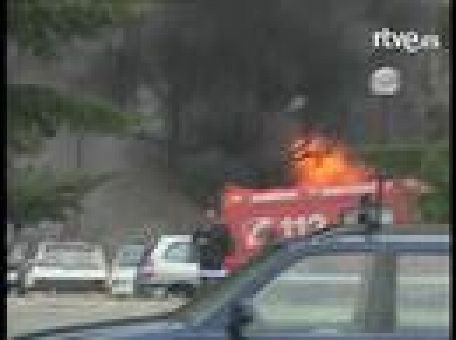 Primeras imágenes de los efectos del atentado