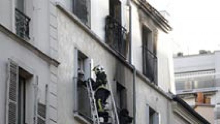 Ocho muertos en un incendio en un edificio en París
