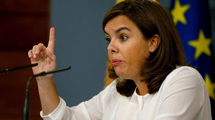 Telediario 1 - El Gobierno pide a Mas que no busque "culpables fuera" por los casos de corrupción de Convergència