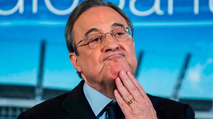 Telediario 1 - Florentino Pérez: "No creo que el United tuviera mala voluntad, les falta experiencia"