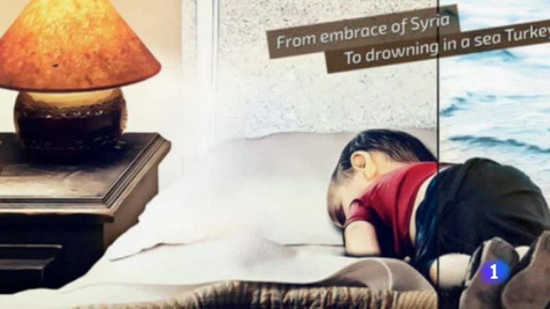 Imágenes por todo el mundo homenajean al pequeño niño sirio Aylan