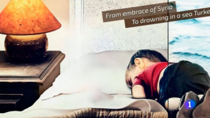 Imágenes por todo el mundo homenajean al pequeño niño sirio Aylan