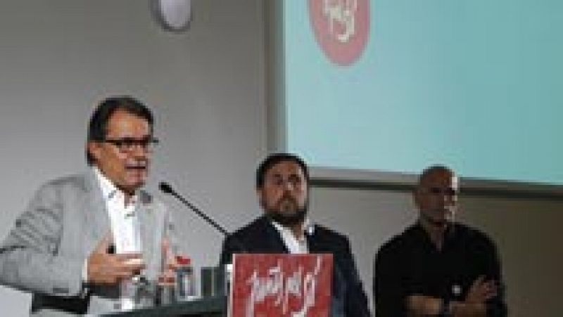 Artur Mas presenta el programa electoral de la lista independentista