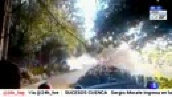 Telediario 1 - Fallece la niña que estaba ingresada en coma tras el accidente del Rally en A Coruña