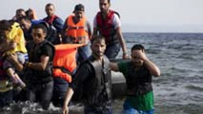 Telediario 1 - Alemania presiona para que el resto de países europeos acoja a más refugiados