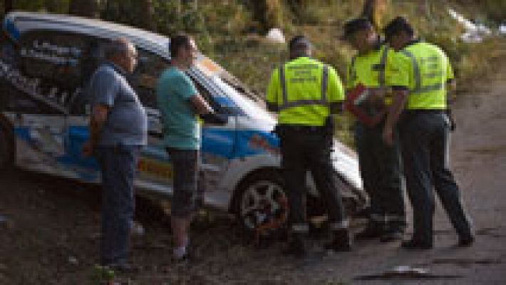 Telediario 1 - Continúa la investigación del accidente mortal del rally