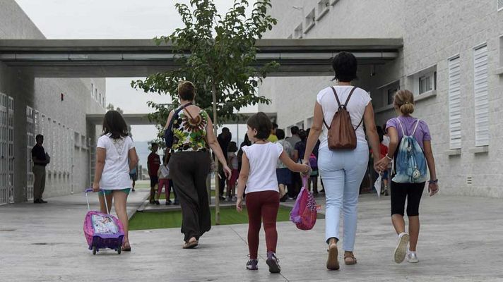 Telediario 1 - Segundo año de implantación de la Lomce