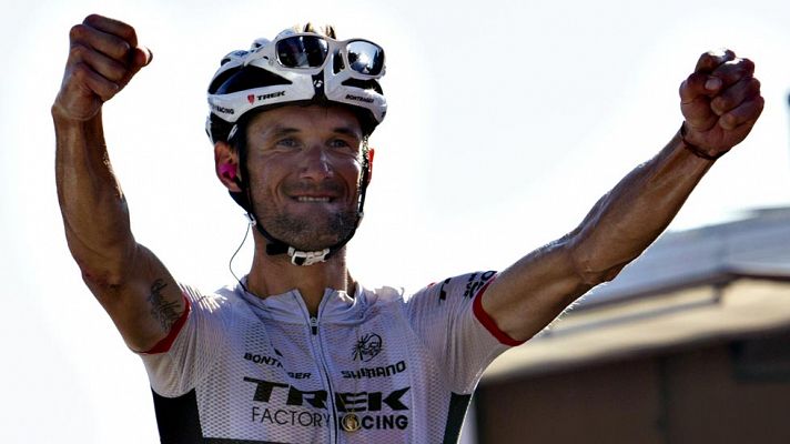 Frank Schleck gana en Ermita del Alba y 'Purito' es líder