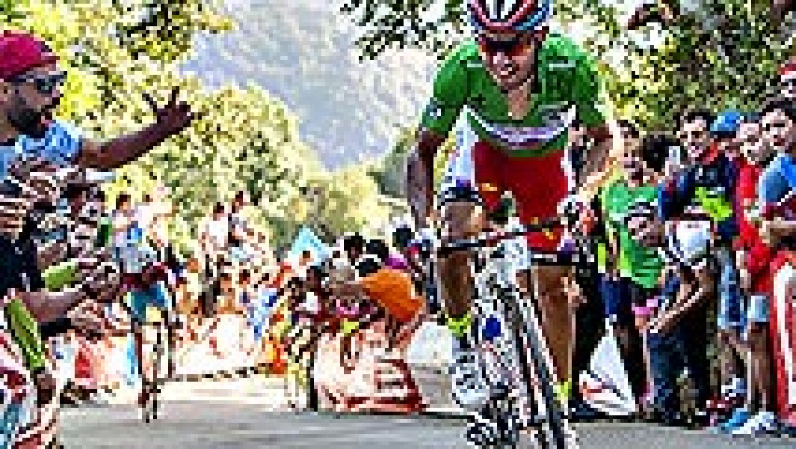 El ciclista Frank Schleck (Trek Factory Racing) se ha impuesto  este lunes en la decimosexta etapa de la Vuelta a España, disputada  entre Luarca y la Ermita del Alba sobre 185 kilómetros, en una dura  jornada en la que ganó tras fugarse de inicio ju