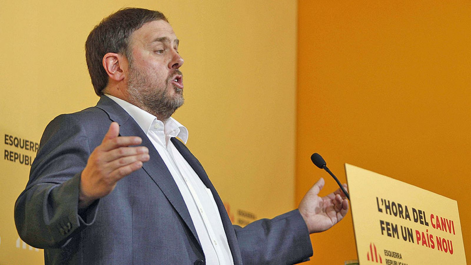 Junqueras: "No hay ningún artículo que diga que si Cataluña sale de España saldría de la UE"