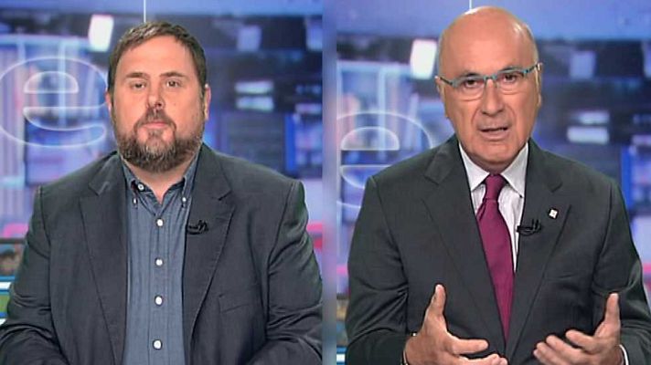 Los desayunos - Josep A. Duran i Lleida. Oriol Junqueras