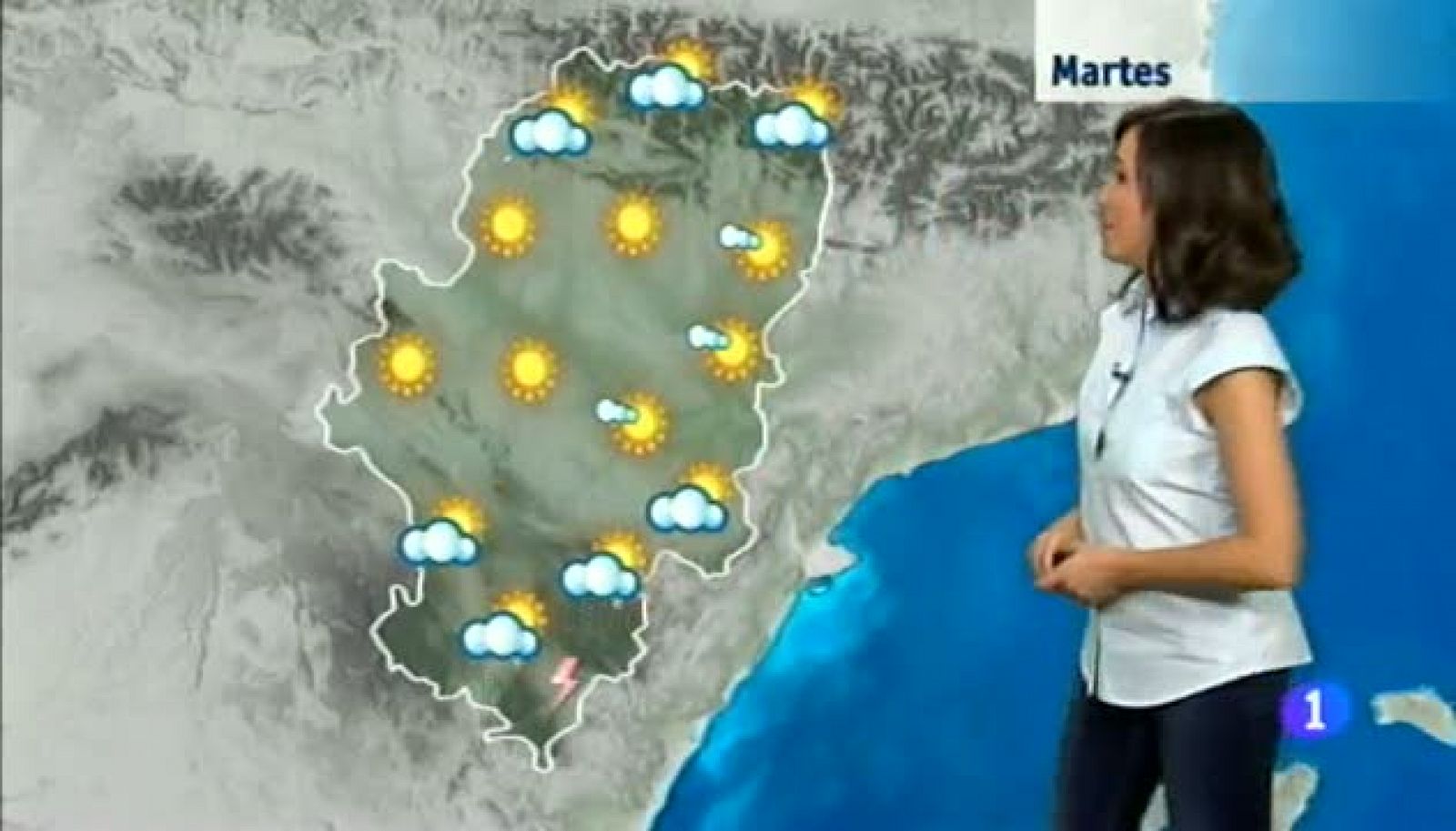 El tiempo en Aragón.