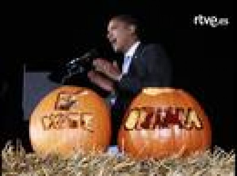 La campaña electoral, muy presente en Halloween