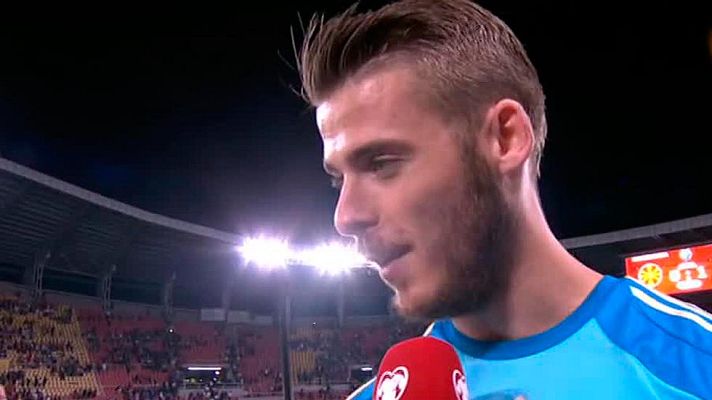  - De Gea: "Quiero seguir disfrutando del fútbol"