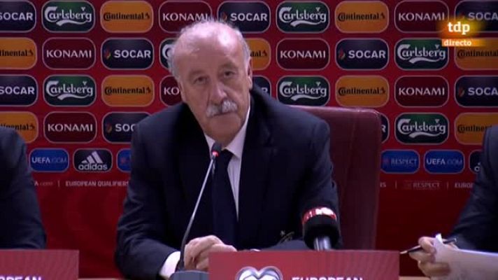  - Del Bosque: "Hemos dado un bajo nivel colectivo e individual"