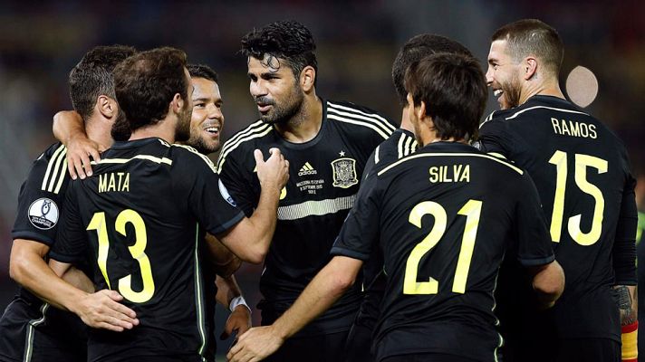  - La Roja roza el pase a la Eurocopa 2016