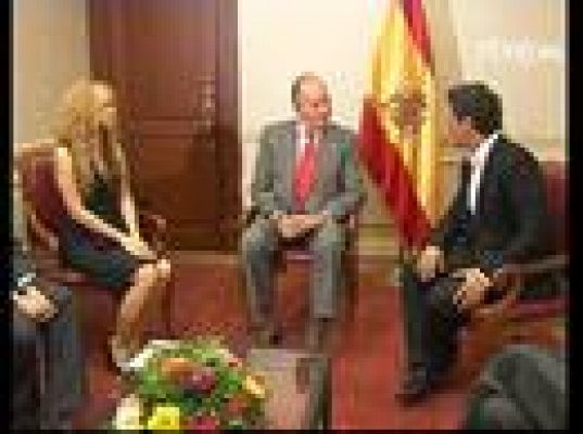  - El Rey con Shakira y Alejandro Sanz