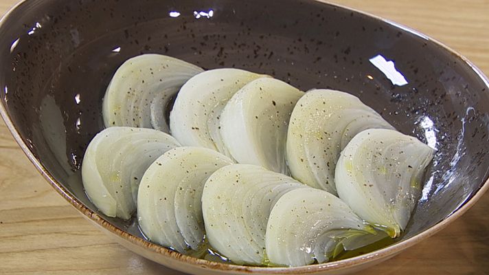 Torres en la cocina - Torres en la cocina - Receta de cebolla a la sal
