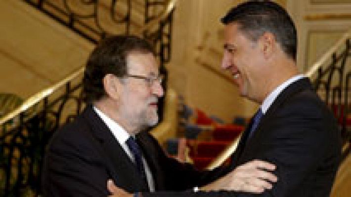 Telediario 1 - Rajoy, a los catalanes: "Vaya usted a votar para que no voten otros por usted"