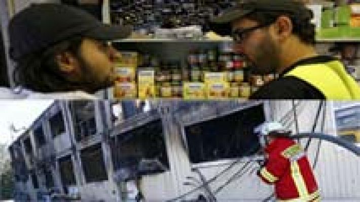 Telediario 1 - Alemania se divide entre los solidarios con los refugiados y quienes los rechazan