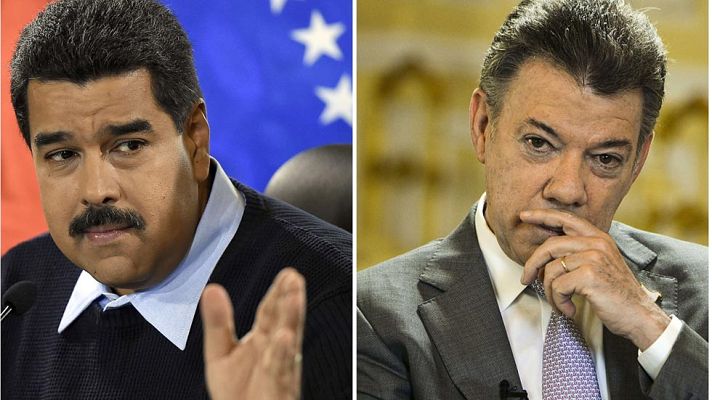  - Cruce de declaraciones entre Maduro y Santos