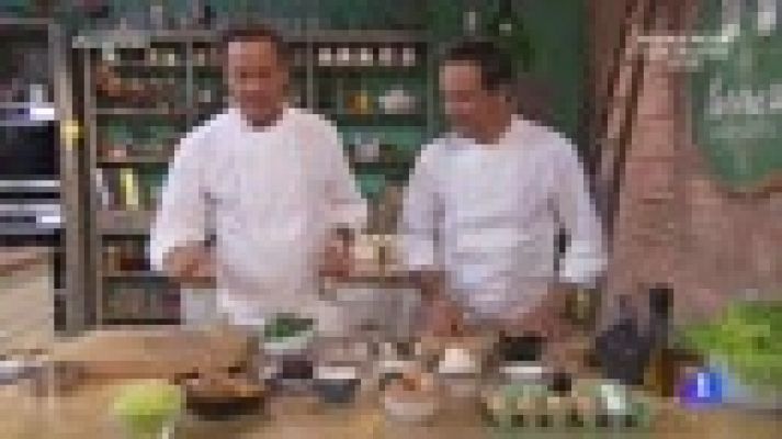 Torres en la cocina - Receta de ensalada con huevo poché