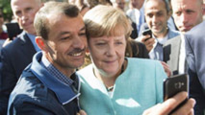 Merkel insiste en la necesidad de que los refugiados encuentren un empleo para integrarse
