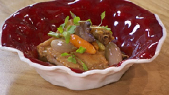 Torres en la cocina - Receta de blanqueta de pollo con verduritas