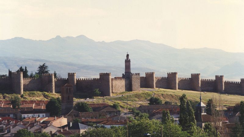 A vista de pájaro - Ávila