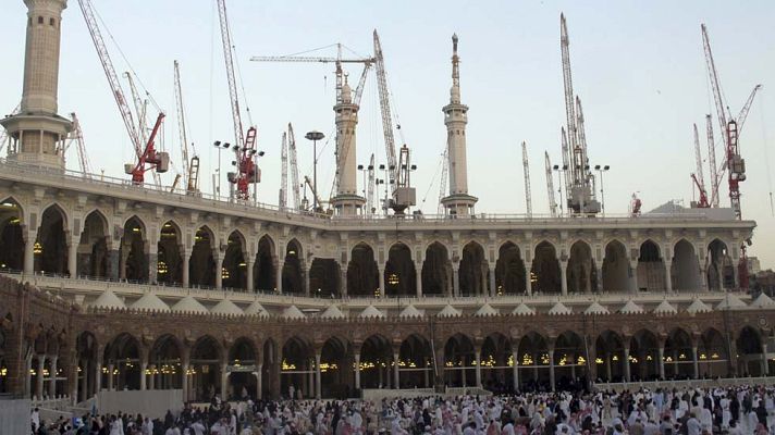 Telediario 1 - Al menos 87 muertos al caer una grúa en la Gran Mezquita de La Meca