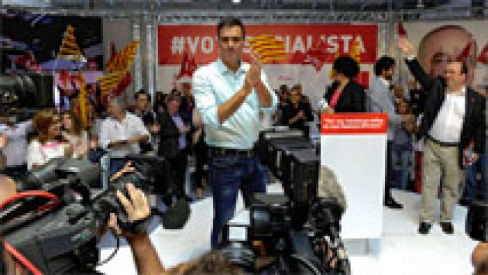 Pedro Sánchez: "Vamos a decirle a Mas que Cataluña es de todos los catalanes"