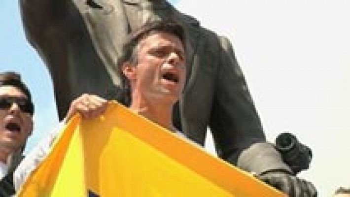 Telediario 1 - Leopoldo López ha pedido a sus seguidores que no se rindan