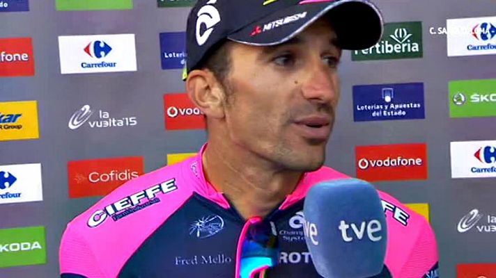 Vuelta ciclista a España - Rubén Plaza: "Cuando arranqué era con la idea de llegar hasta meta"