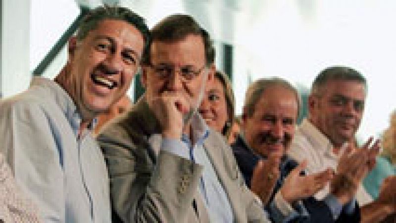Rajoy: "Yo quiero dialogar pero no aceptar las imposiciones de autorizar un referéndum ilegal"